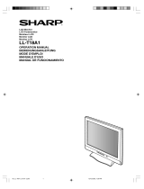 Sharp LL-T18A1 Manuale del proprietario