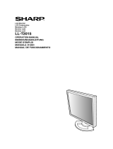 Sharp LL-T2015 Manuale del proprietario