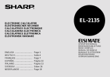 Sharp EL-2135 Manuale del proprietario