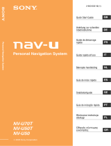 Sony NV Series nav-u NV-U50 Manuale del proprietario