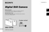 Sony DSC-T3 Manuale del proprietario