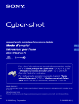 Sony Cyber-Shot DSC W150 Manuale del proprietario