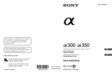 Sony alpha 350 Manuale del proprietario