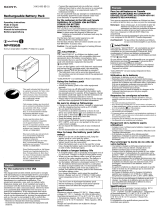 Sony InfoLITHIUM NP-F930 Manuale utente