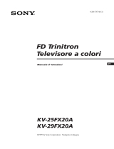 Sony KV-25FX20A Manuale del proprietario