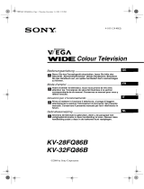 Sony FD Trinitron WEGAKV-28FQ86B Manuale del proprietario