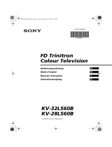 Sony KV-32LS60B Manuale del proprietario
