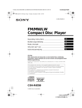 Sony CDX-R6550 Manuale del proprietario