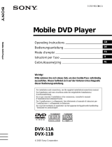 Sony DVX-11A Manuale utente