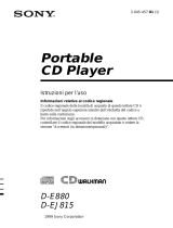 Sony XR-7850 Manuale del proprietario