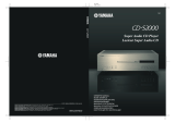 Yamaha CD-S1000CD-S2000 Manuale del proprietario