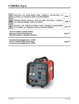 Cebora 476.50 Plasma Welding Console Manuale utente