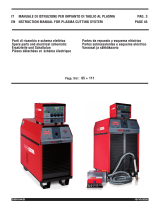 Cebora Plasma PROF 166 HQC Manuale utente