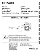 Hitachi RB100EF Handling Instructions Manual