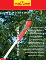 Wolf Garten LI-ION POWER RR-T 6000 Manuale del proprietario