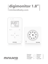 Miniland Baby digimonitor 1.8" Manuale utente