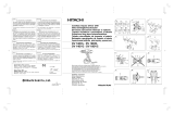Hitachi DV 14DCL Manuale utente