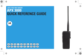 Motorola APX 3000 Quick Reference Manual