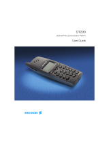 Ericsson DT 290 Manuale utente