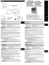 Hitachi PC-S80TE Guida d'installazione