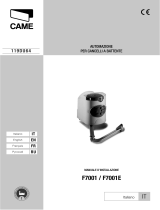 CAME F7001E Guida d'installazione