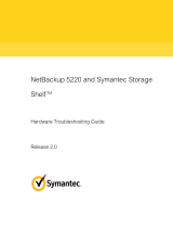 Symantec Storage Shelf Hardware Troubleshooting Manual