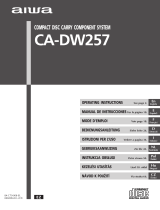 Aiwa CA-DW257 EZS Manuale utente