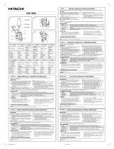 Hitachi UB12DL Manuale del proprietario