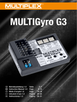 MULTIPLEX Multigyro G3 Manuale del proprietario