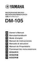 Yamaha DM-105 Manuale del proprietario