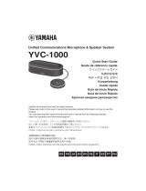 Yamaha YVC-1000 Guida Rapida