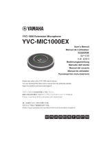 Yamaha YVC-MIC1000EX Manuale utente