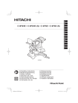 Hitachi C 8FSHE S Manuale del proprietario