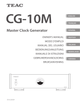 TEAC CG-10M Manuale del proprietario