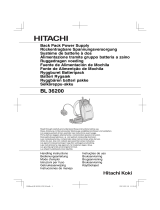 Hitachi BL 36200 Manuale del proprietario