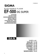 Sigma ef-500 dg super pa Instructions Manual