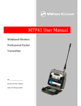 WisyCom MTP41 Manuale utente