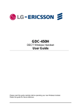 LG-Ericsson GDC-450H Manuale utente