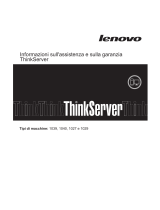 Lenovo THINKSERVER TD230 Informazioni Sull’assistenza E Sulla Garanzia