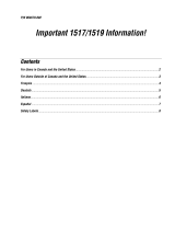 Intermec Sabre 1519 Supplementary Manual