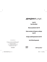 Sportline Solo 910 Manuale utente