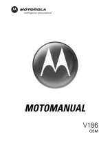 Motorola V186 Manuale del proprietario