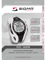 Sigma RC 1209 Manuale utente