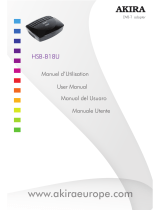 akira HSB-B18U Manuale utente