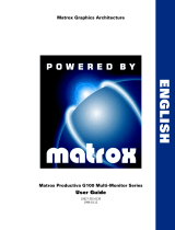 Matrox Productiva G100 Manuale utente