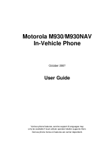 Motorola M930 Manuale utente