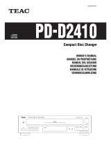 TEAC PD-D2410 Manuale del proprietario