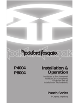 Rockford Fosgate Punch P8004 Istruzioni per l'uso