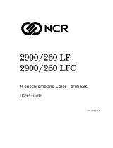 NCR 4000/260 LFC Manuale utente