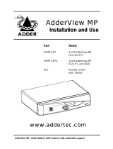 ADDER AdderView MP AVMP4-SPU specificazione